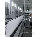 Unidad de costura de persianas romanas PLC Industrial completamente automática con corte automático de hilo por inducción infrarroja